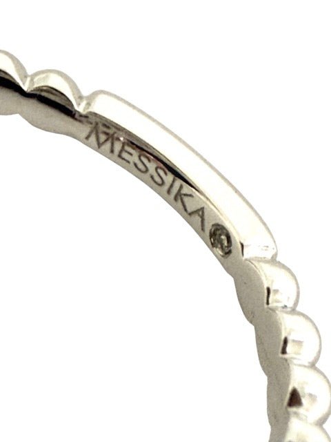 Messika bague "Eden" en or blanc et diamants - Maison Eloe