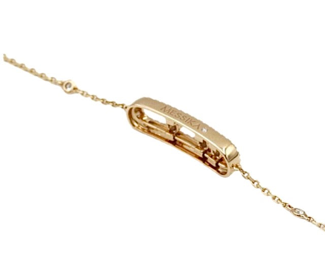 Messika, bracelet "Baby Move" en or jaune et diamants