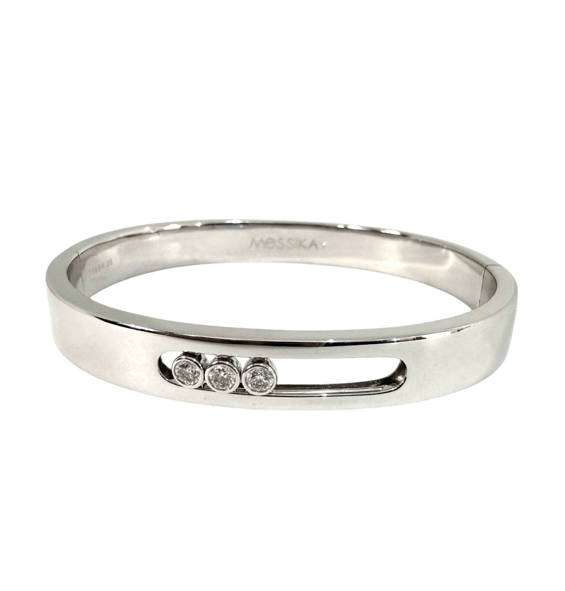 Messika bracelet "Move" Neuf, or blanc et diamants - Maison Eloe