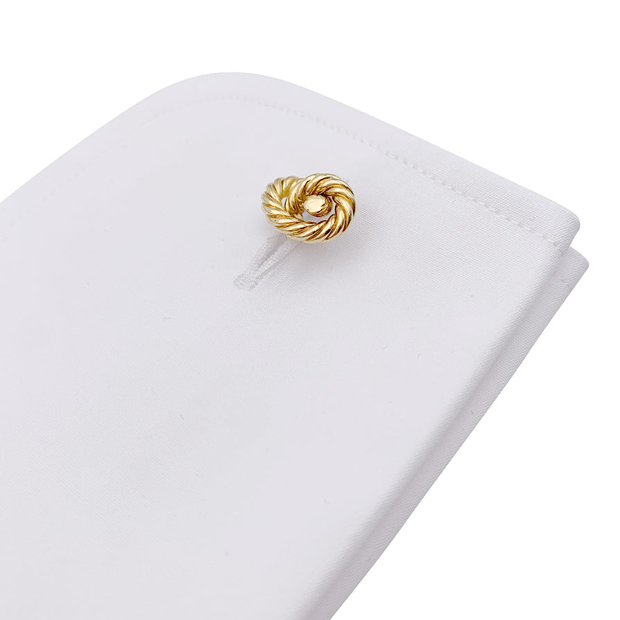 Hermès "Knots" cufflinks.
