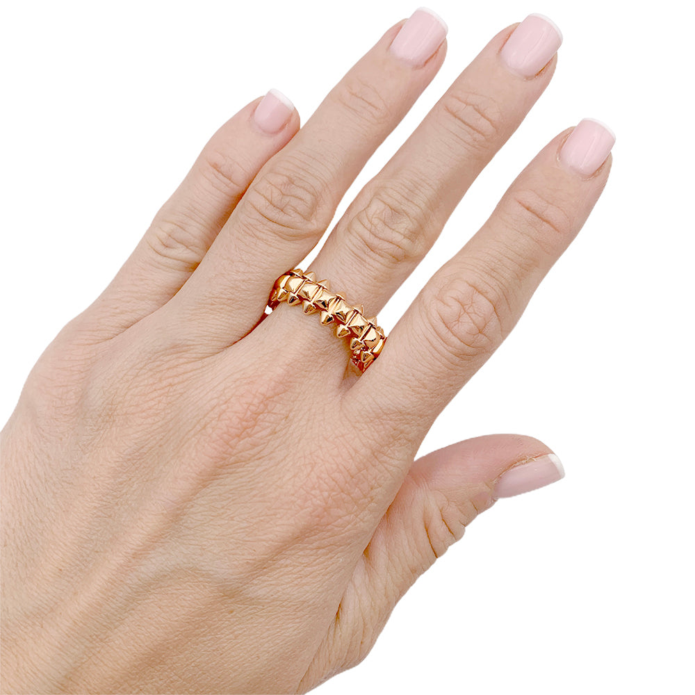 Bague Cartier, "Clash", or rose.