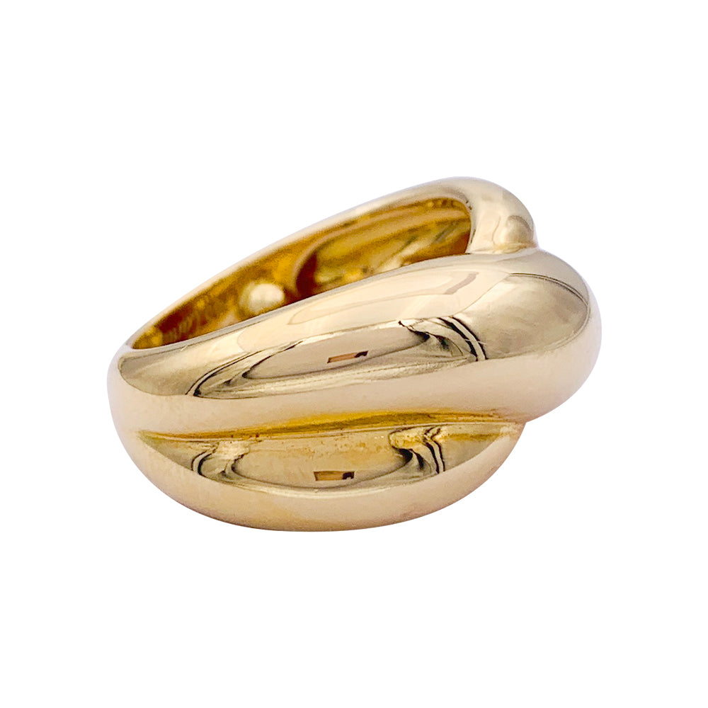 Vintage Cartier ring, "Coliseum", yellow gold.