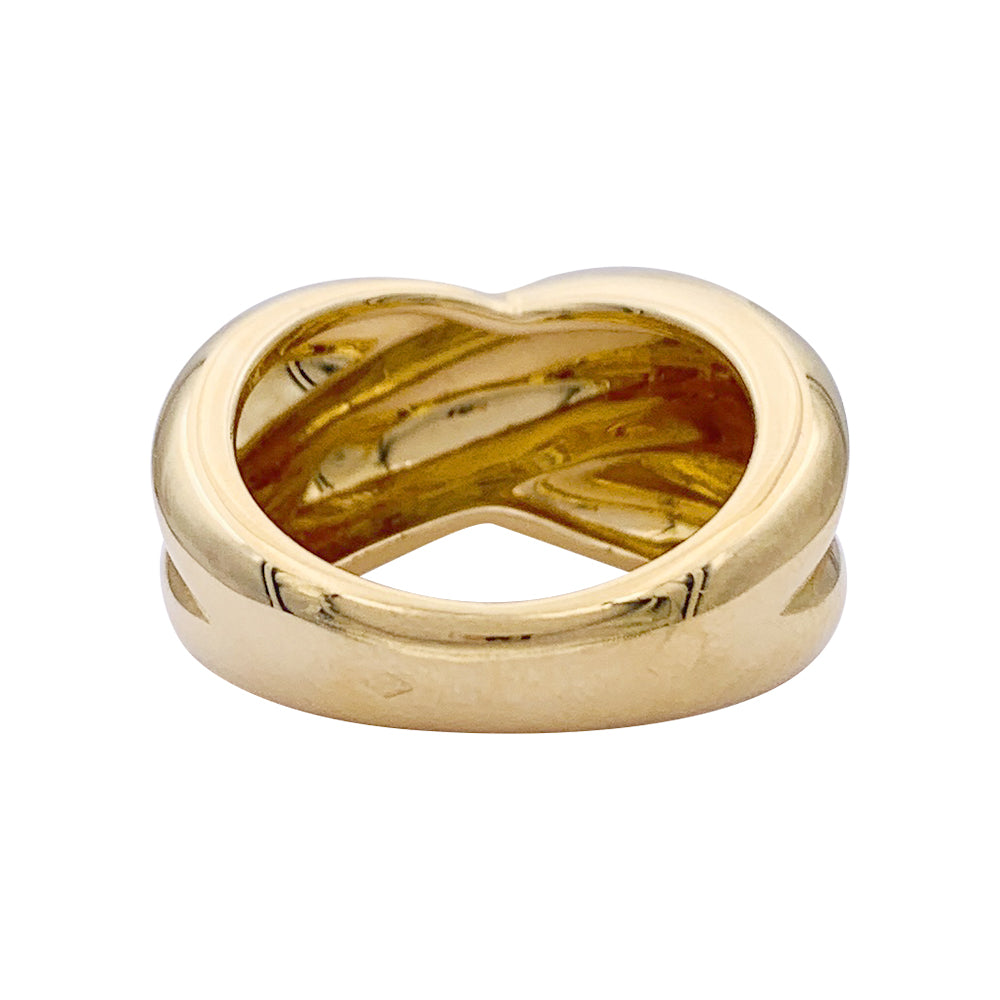 Vintage Cartier ring, "Coliseum", yellow gold.
