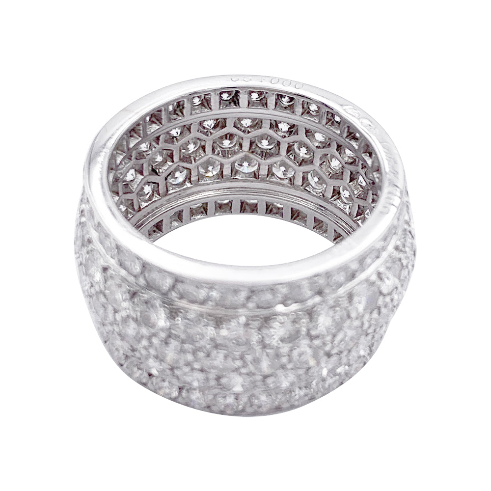 Cartier ring, "Nigeria", diamond paving.