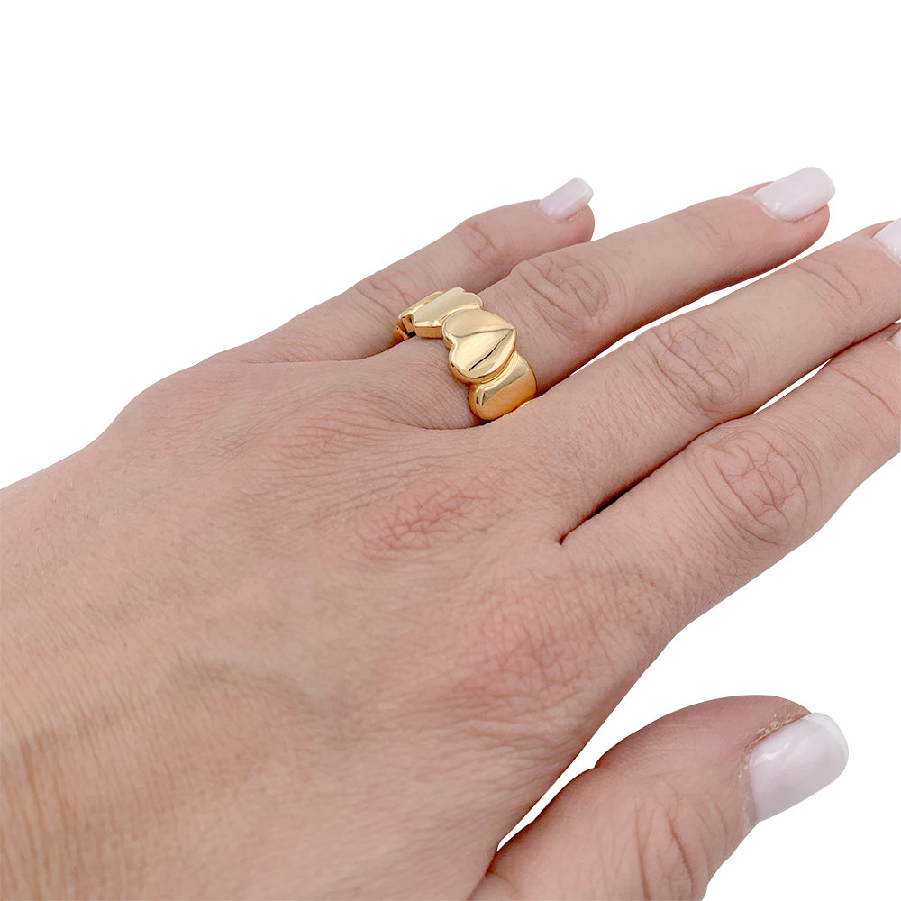 Fred ring, "Ace of Hearts", yellow gold.