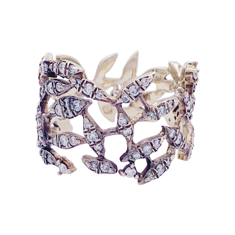 H.Stern ring, "Nature", gold, diamonds.