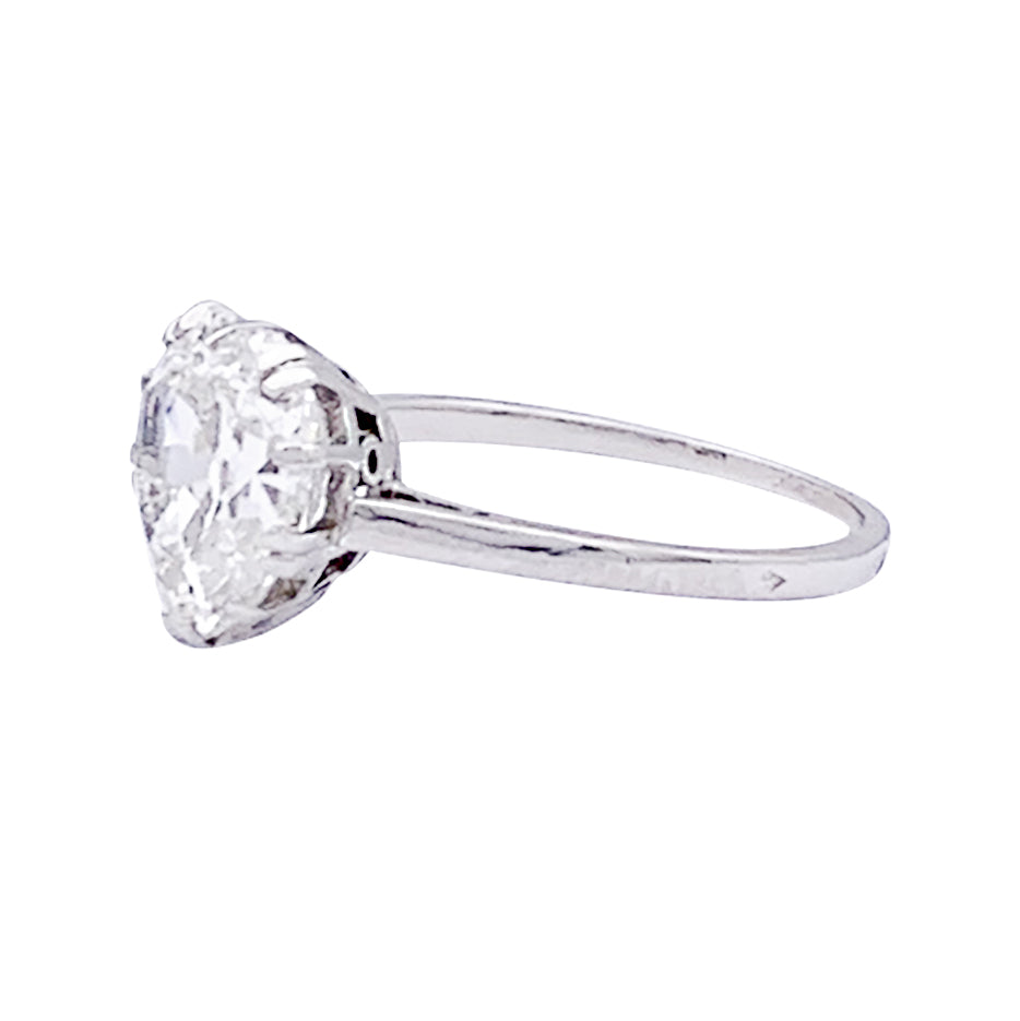 Mellerio ring, platinum and diamond.