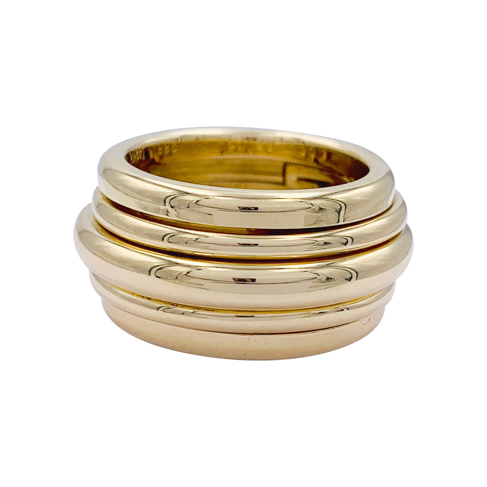 Bague Piaget, "Possession", or jaune.