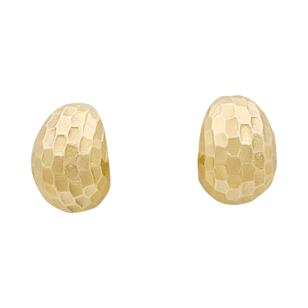 Boucles d'oreilles Pomellato "Duna" or rose.