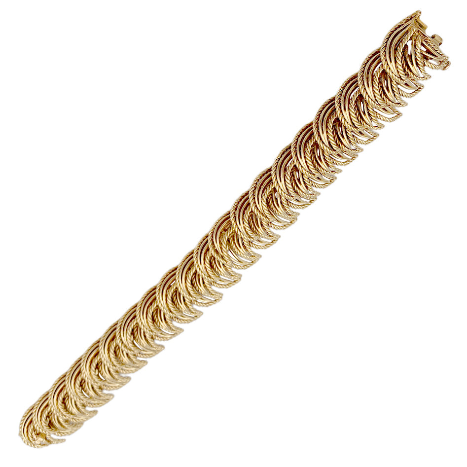 Bracelet Boucheron Vintage or jaune