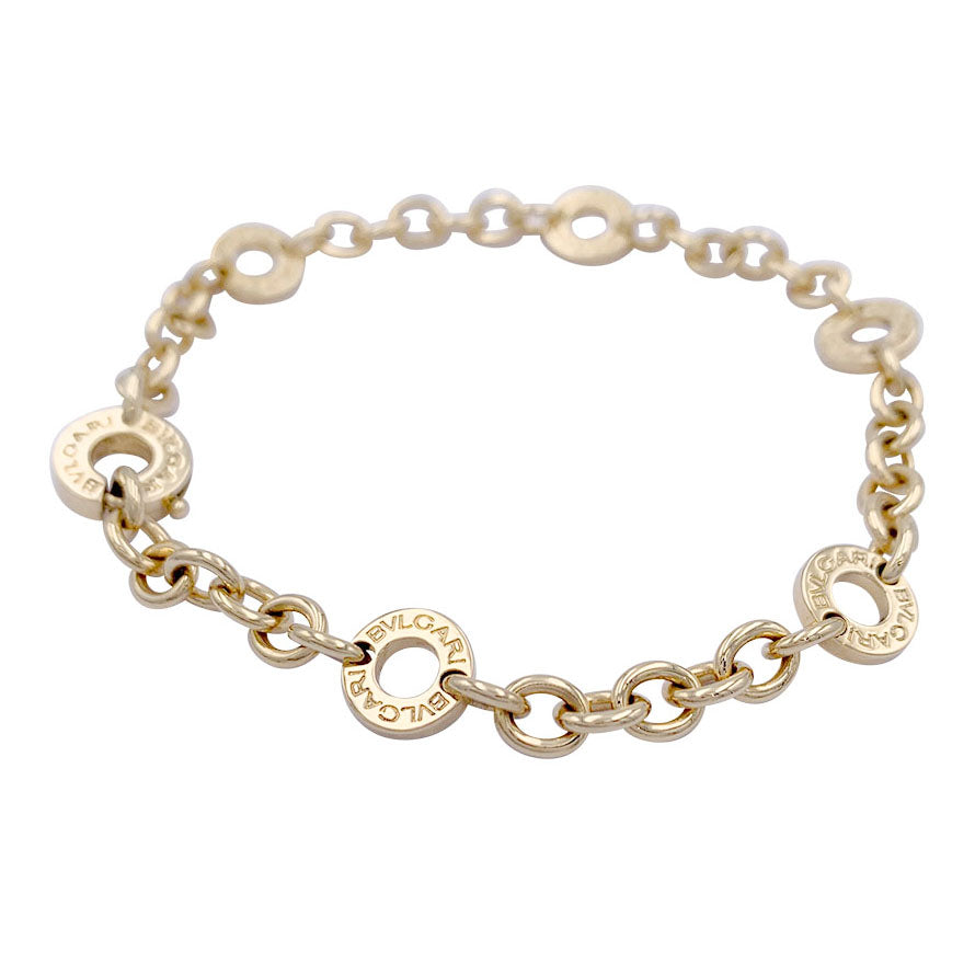 Bulgari bracelet, "Bulgari-Bulgari", yellow gold.