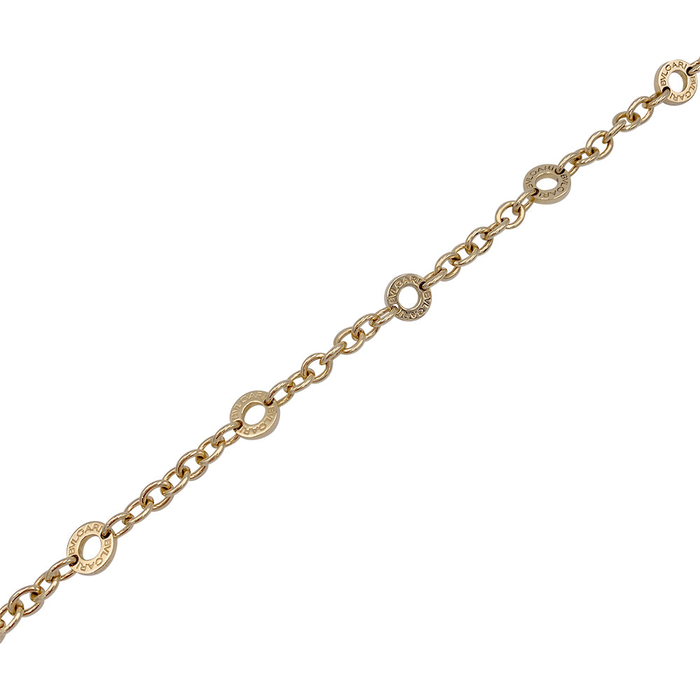 Bulgari bracelet, "Bulgari-Bulgari", yellow gold.