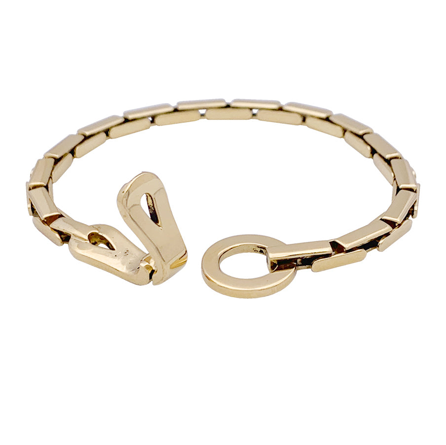 Bracelet Cartier "Agrafe" en or jaune.