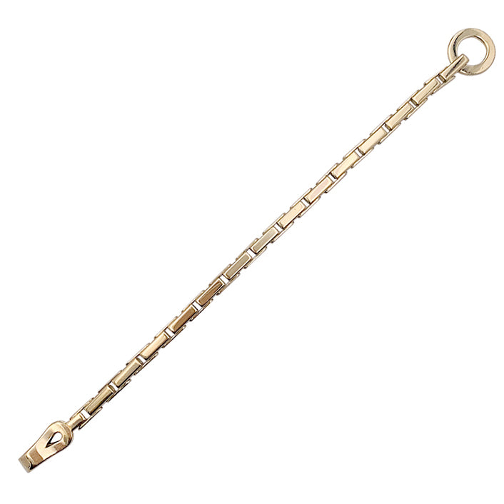 Cartier "Agrafe" bracelet in yellow gold.