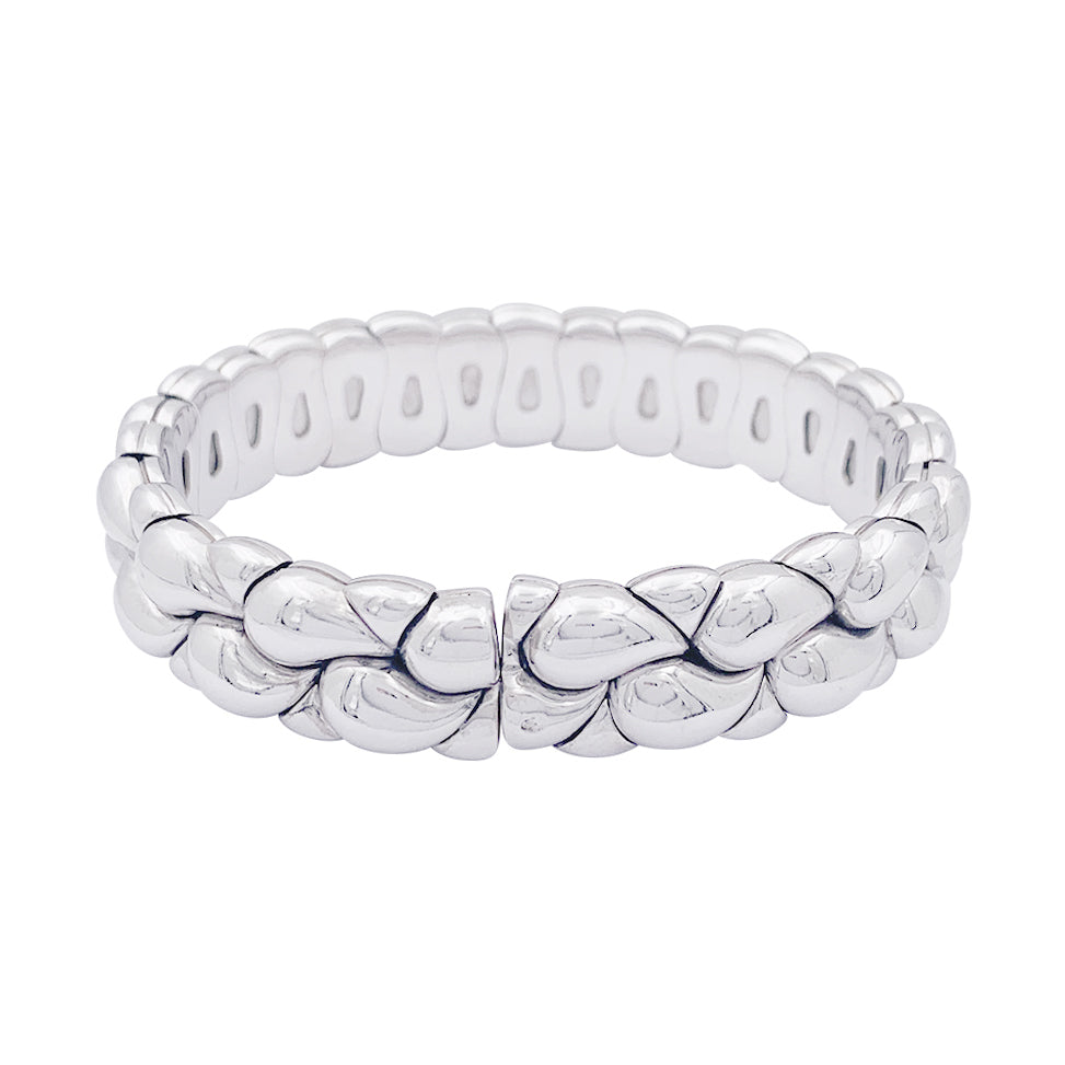 Chopard "Casmir" bracelet in white gold and diamonds.