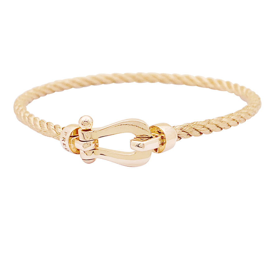 Bracelet Fred, "Force 10", or rose.