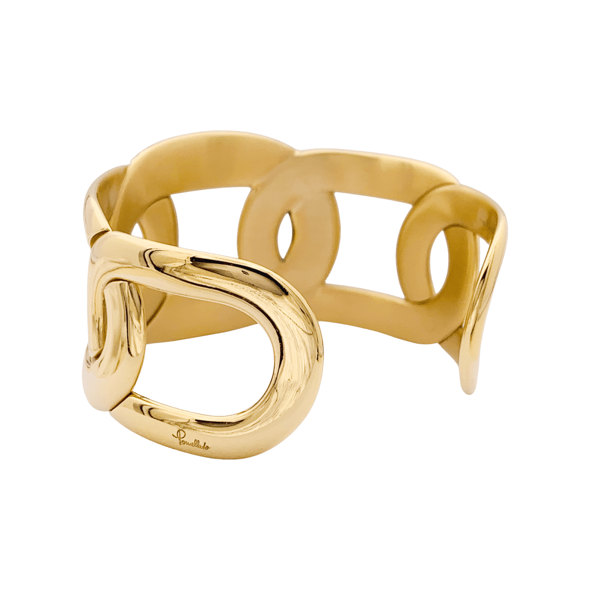 Bracelet Pomellato Tango or et diamant blancs et bruns - Maison Eloe