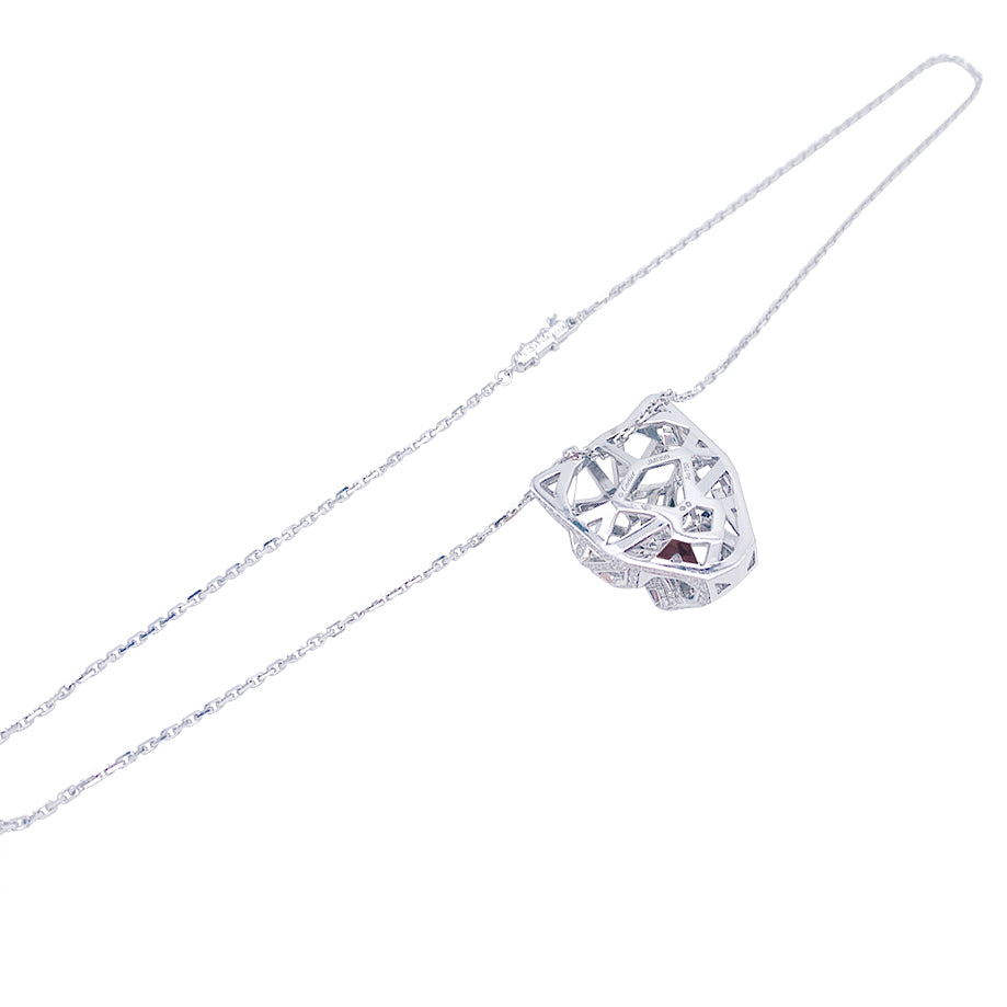 Cartier necklace, "Panthère de Cartier", white gold, diamonds.