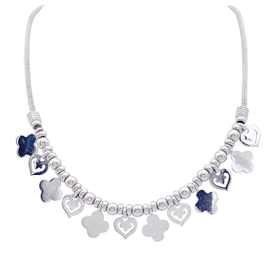 Collier O.J.Perrin, "Légendes", or blanc.