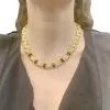 Wempé necklace in yellow gold set with rubies and diamonds.