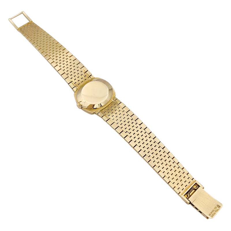 Montre Patek Philippe, "Ellipse", or jaune.