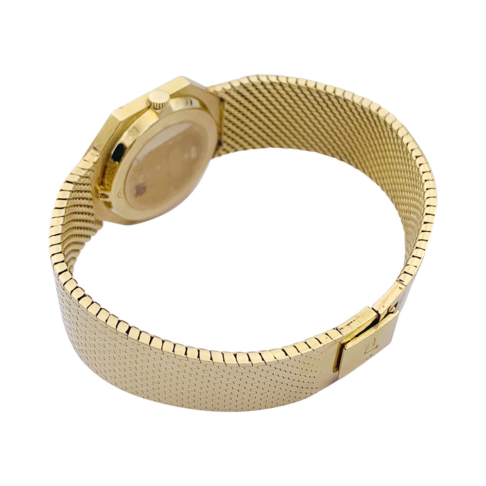Montre Piaget x Jean Eté, or jaune, malachite.