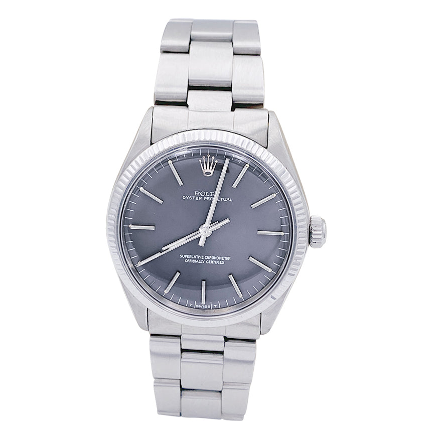 Montre Rolex, "Oyster Perpetual", acier.