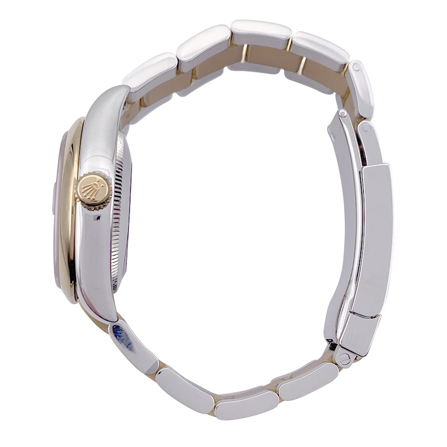 Rolex gold and steel Oyster Date watch