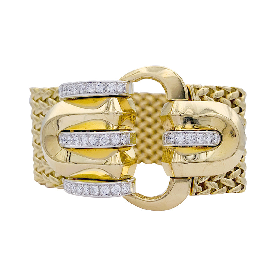Montre  secrète Jaeger Lecoultre, or jaune, diamants.