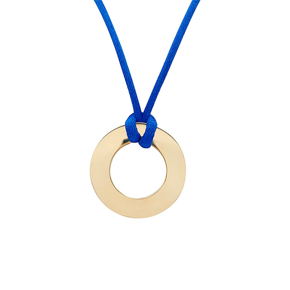 Pendentif Dinh Van, "Cible", or jaune.