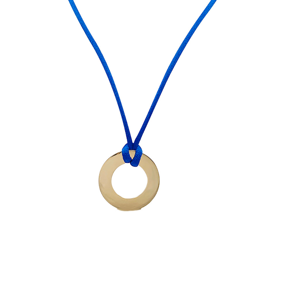 Pendentif Dinh Van, "Cible", or jaune.