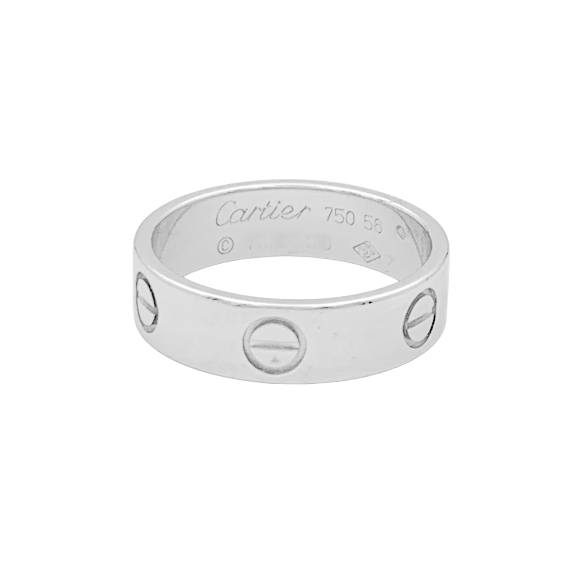Bague Cartier "Love" or blanc. - Maison Eloe