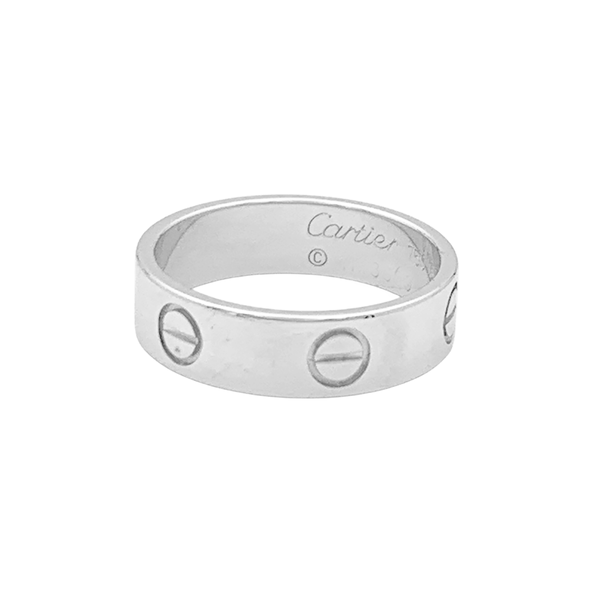 Bague Cartier "Love" or blanc. - Maison Eloe