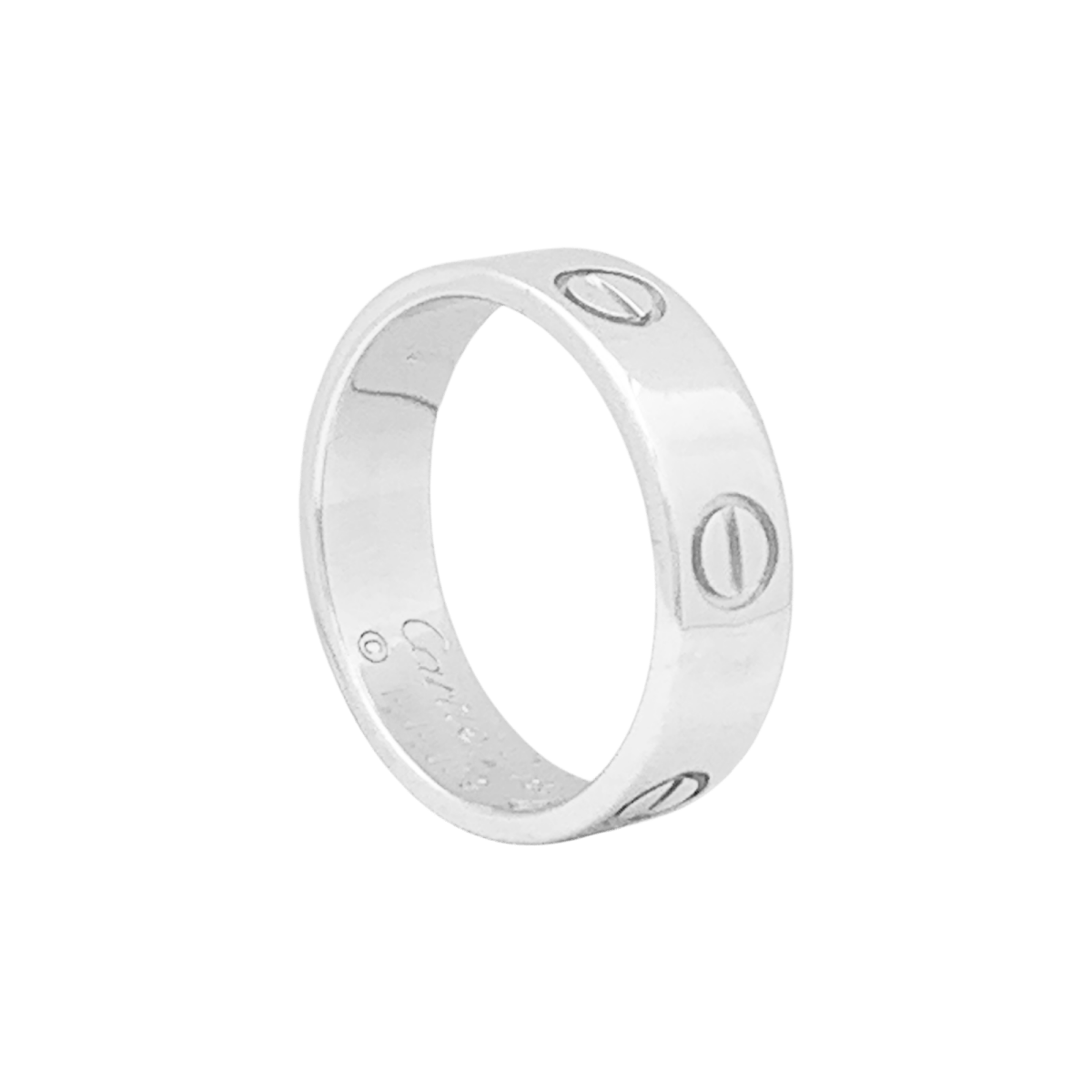 Bague Cartier "Love" or blanc. - Maison Eloe