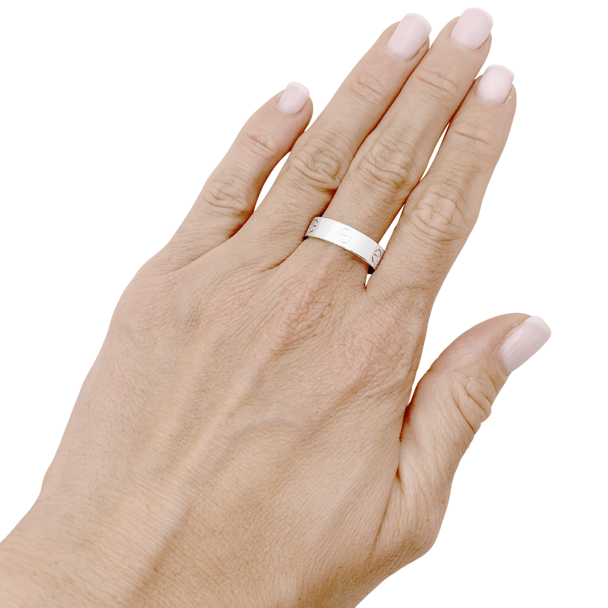 Bague Cartier "Love" or blanc. - Maison Eloe