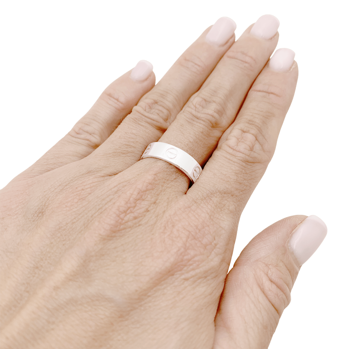 Bague Cartier "Love" or blanc. - Maison Eloe