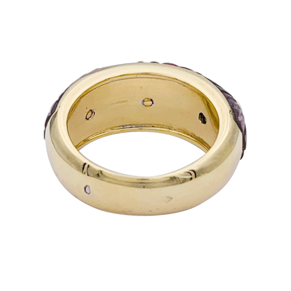 Bague Cartier, or jaune, tourmalines, diamants.