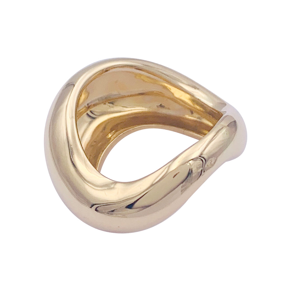 Fred ring, "Movementée", yellow gold.