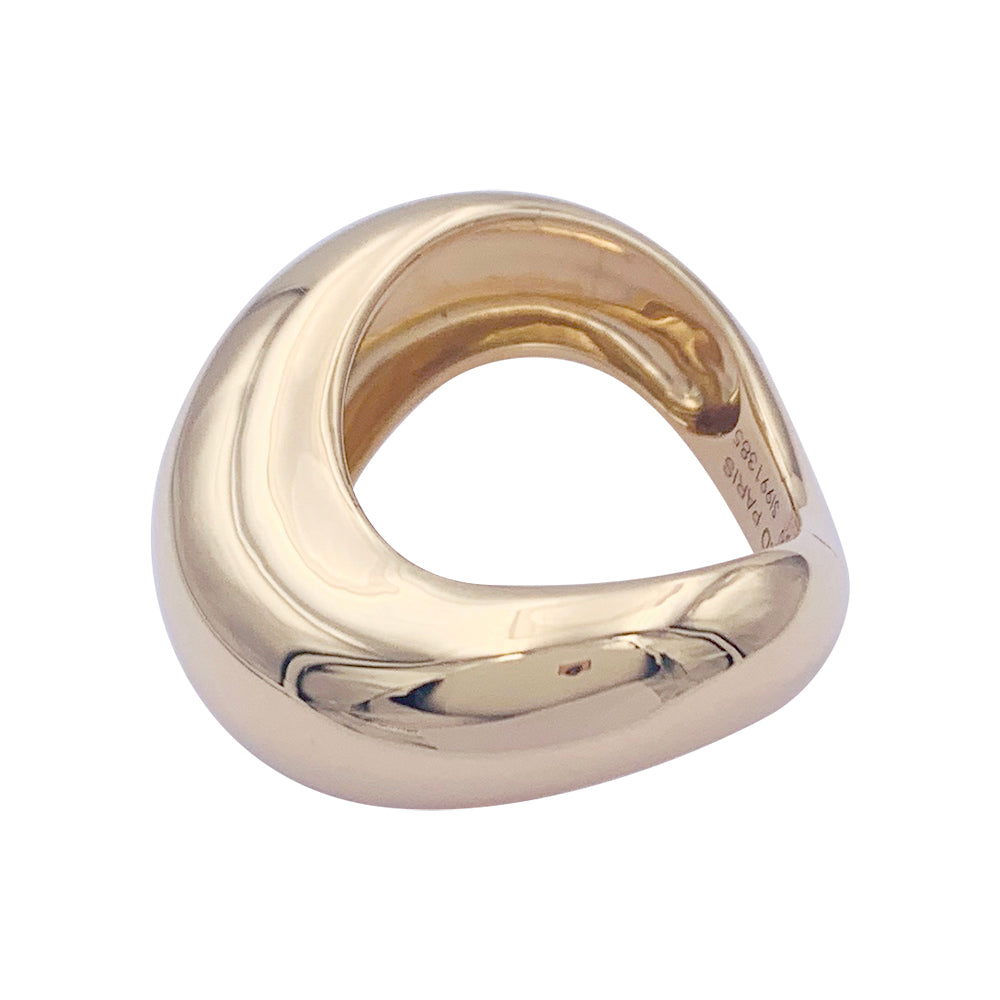 Fred ring, "Movementée", yellow gold.