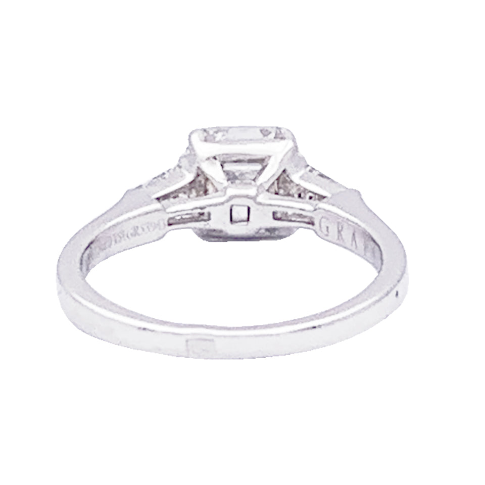 Bague Graff "Promise" platine, diamants.