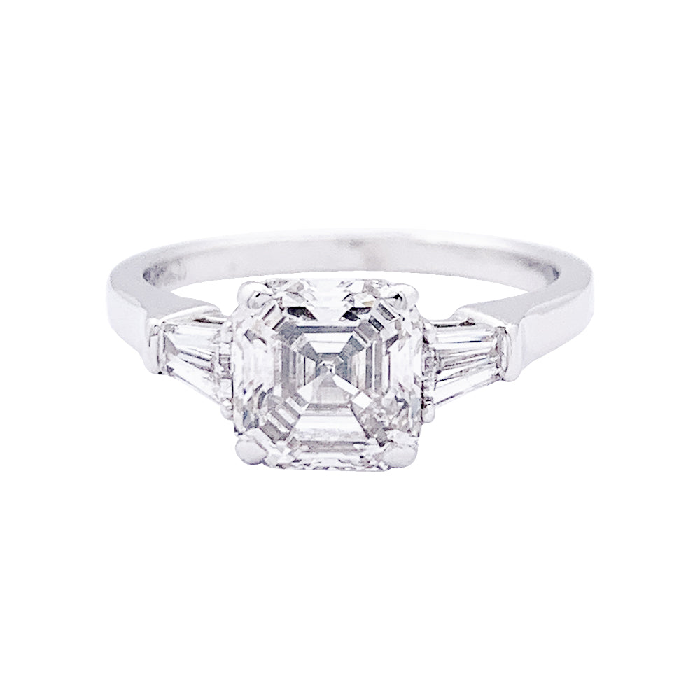 Bague Graff "Promise" platine, diamants.