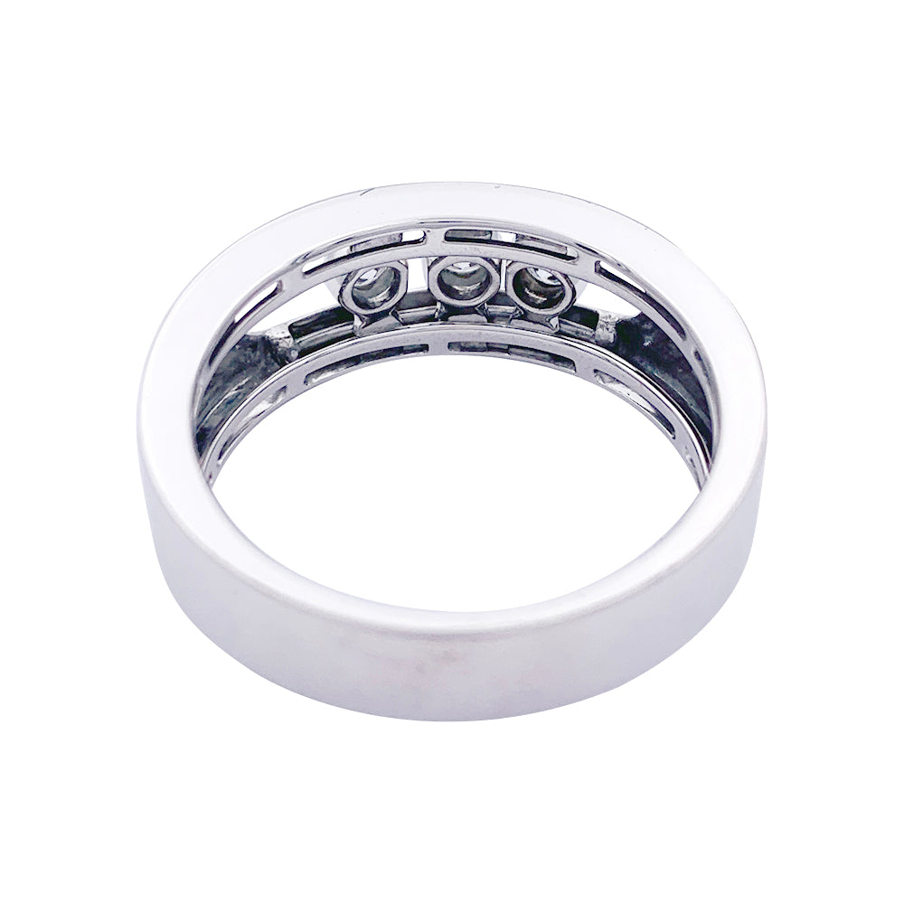 Messika ring, "Move Joaillerie PM", white gold, diamonds.