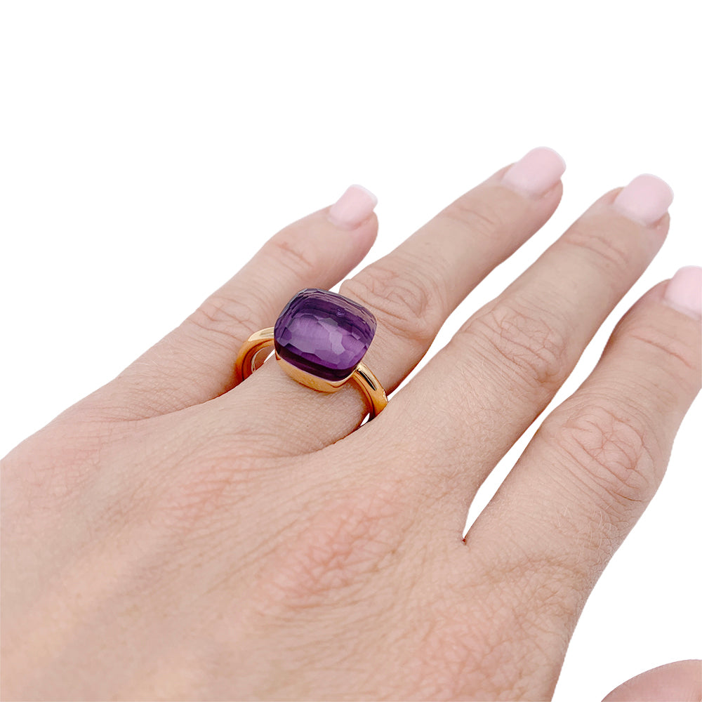 Pomellato ring, "Nudo Maxi", amethyst.