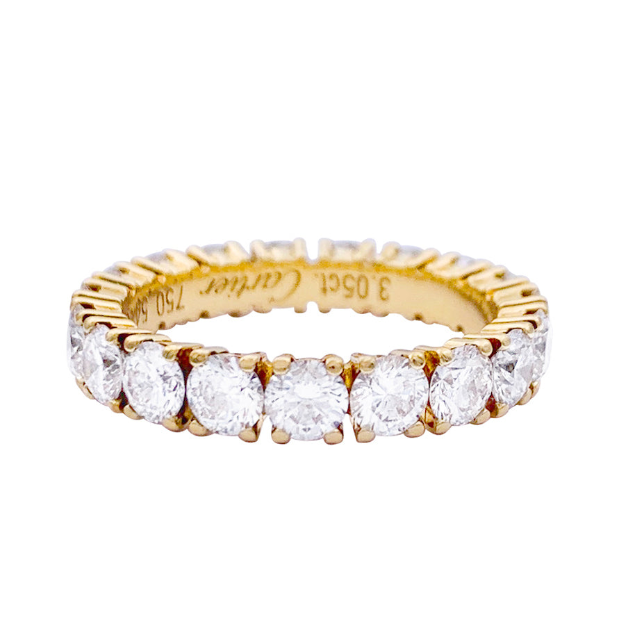 Bague Cartier, "Destinée", diamants, or jaune