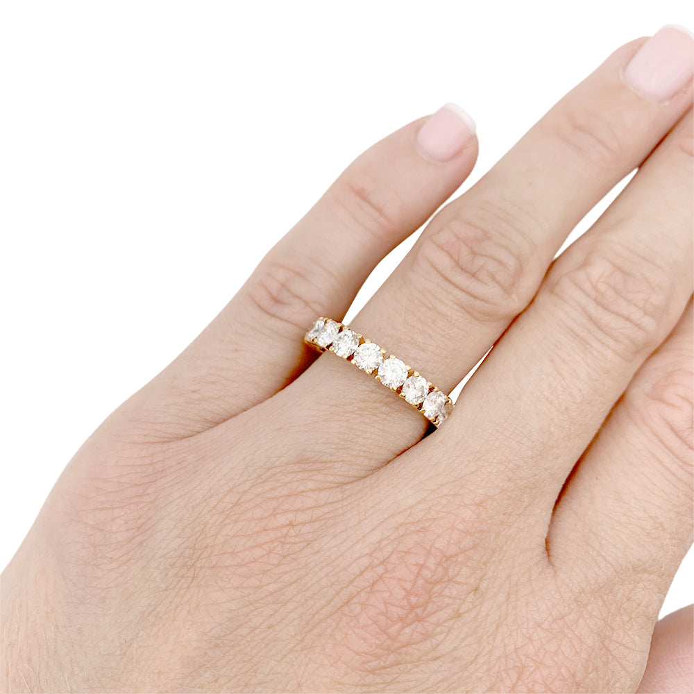 Cartier ring, "Destiny", diamonds, yellow gold