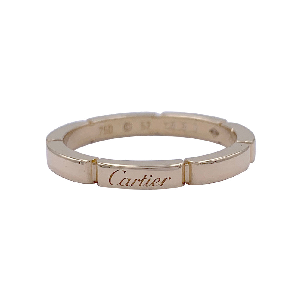 Bague Cartier, “Maillon Panthère”, or jaune.