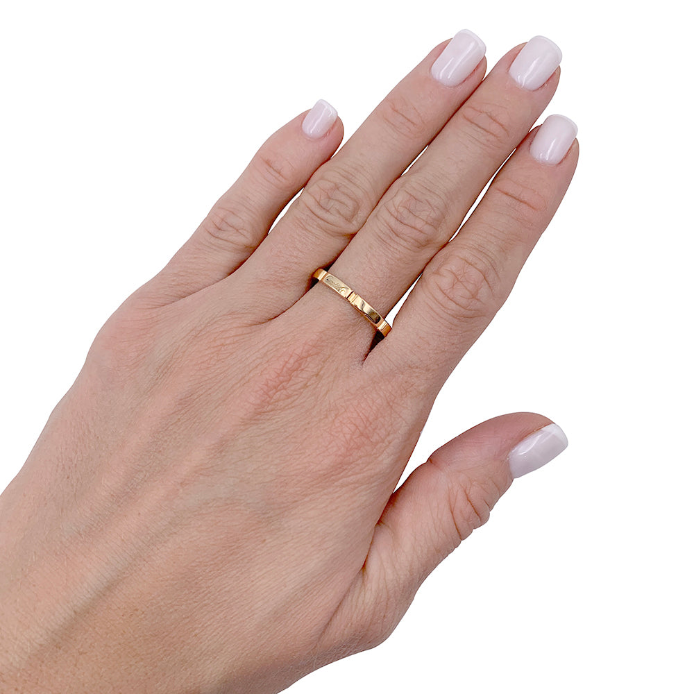 Cartier ring, “Maillon Panthère”, yellow gold.