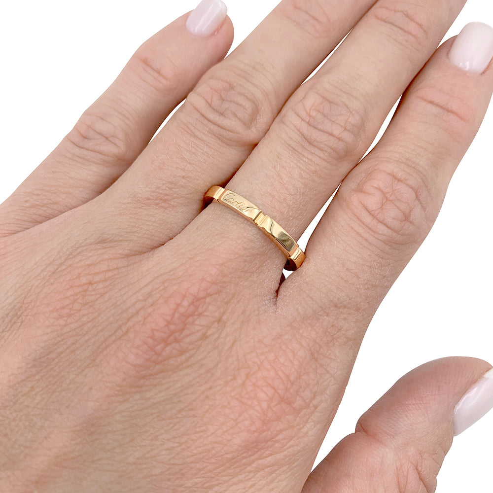 Cartier ring, “Maillon Panthère”, yellow gold.