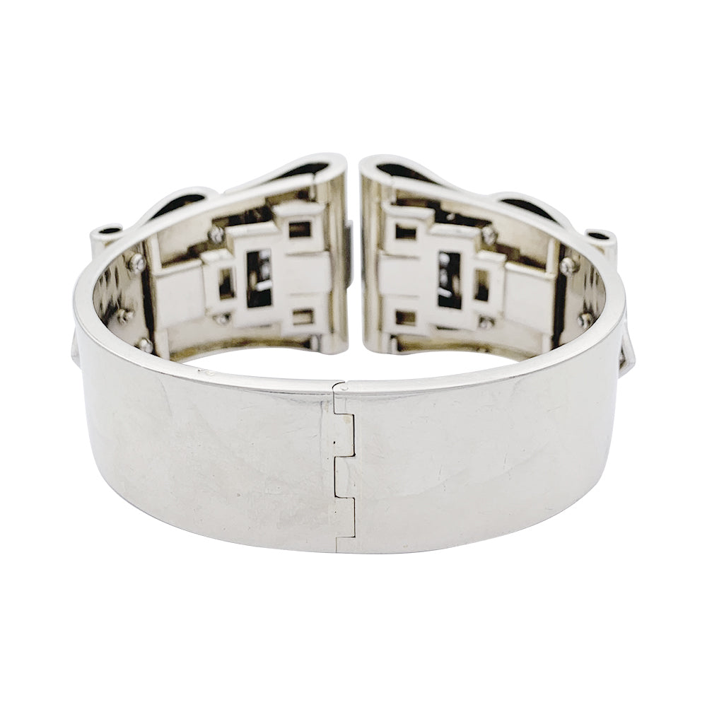 René Boivin Art Deco bracelet, platinum, white gold, diamonds.