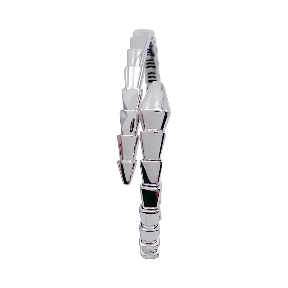 Bulgari white gold bracelet, “Serpenti Viper”.